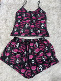 Scream Blusa Con Short