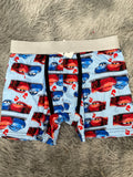 Cars Fondo Azul Boxer Hombre Unitalla