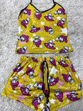 My Melody Amarillo Blusa Con Short