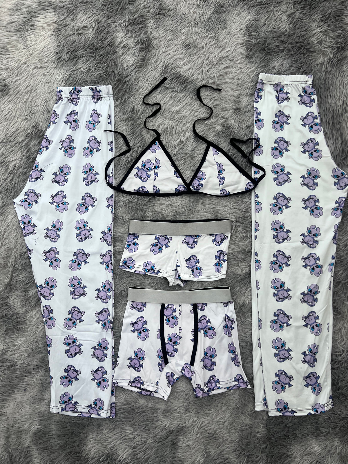 Dragón Luminosa Pijama De 5 Piezas