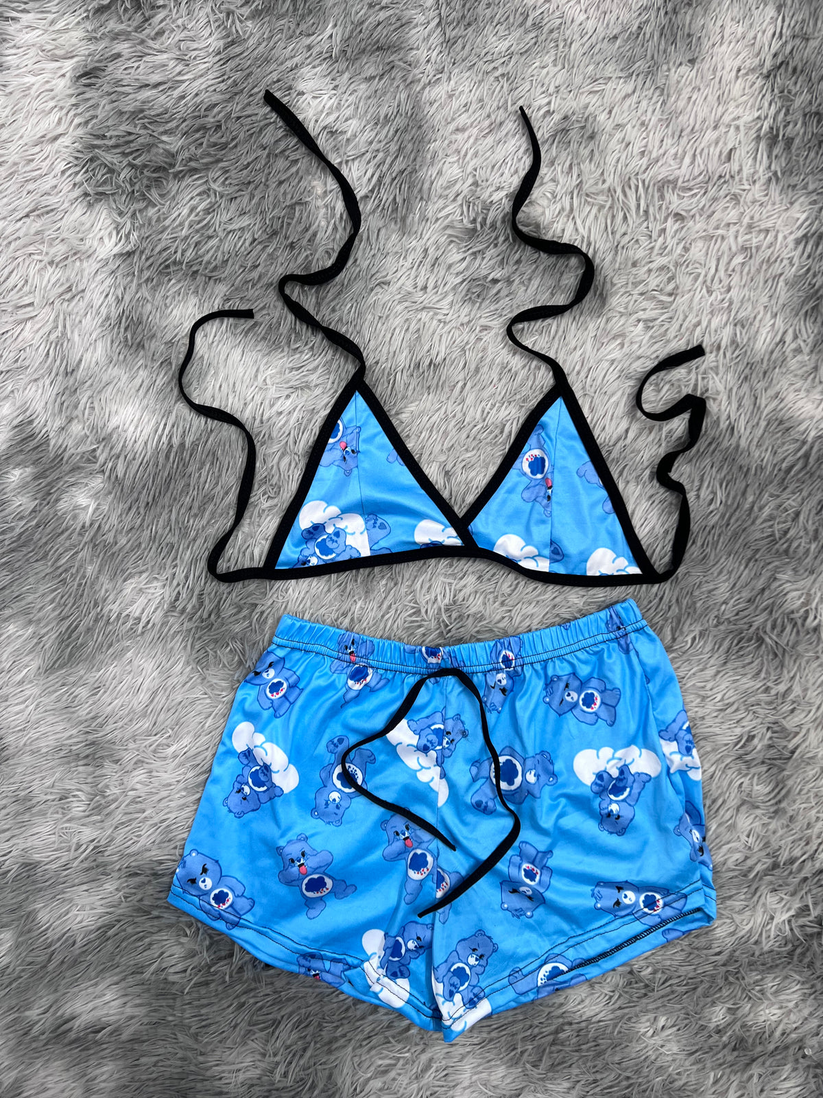 Ositos Cariñositos Osito O Azul Top Con Short Brush