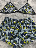 Hello Kitty Y Batman Top Con Short Afelpado