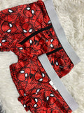 Spiderman Telarañas Fondo Rojo Duo Con Boxer XL