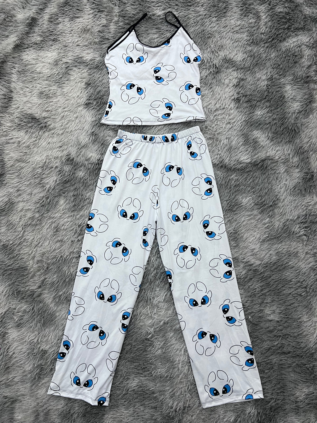 Dragón Furia Luminosa Blusa Con Pantalón