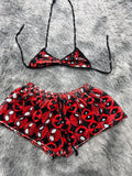 Spiderman Y Deadpool Top Con Short Afelpado
