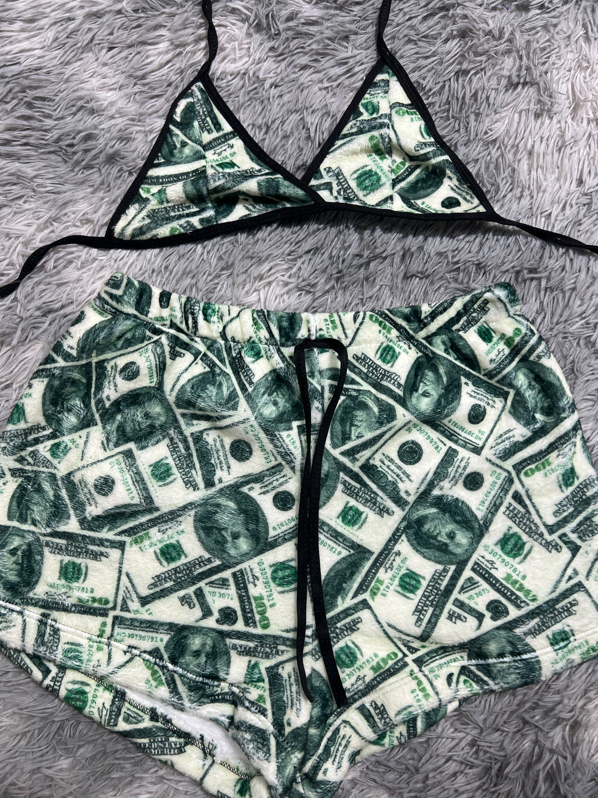 Dolares Top Con Short Afelpado