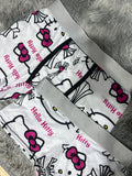 Hello Kitty Cruces Fondo Blanco Duo Con Boxer Unitalla