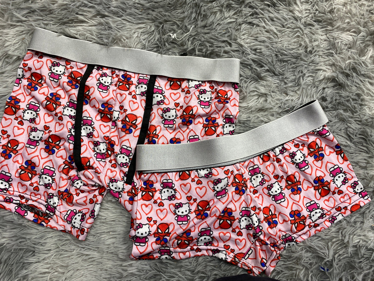 Spider Kitty Rosa Duo Con Boxer Unitalla