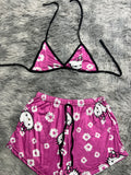 Hello Kitty Rosa Cara Top Con Short Brush