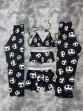 Jack Líneas Finas Pijama De 5 Piezas