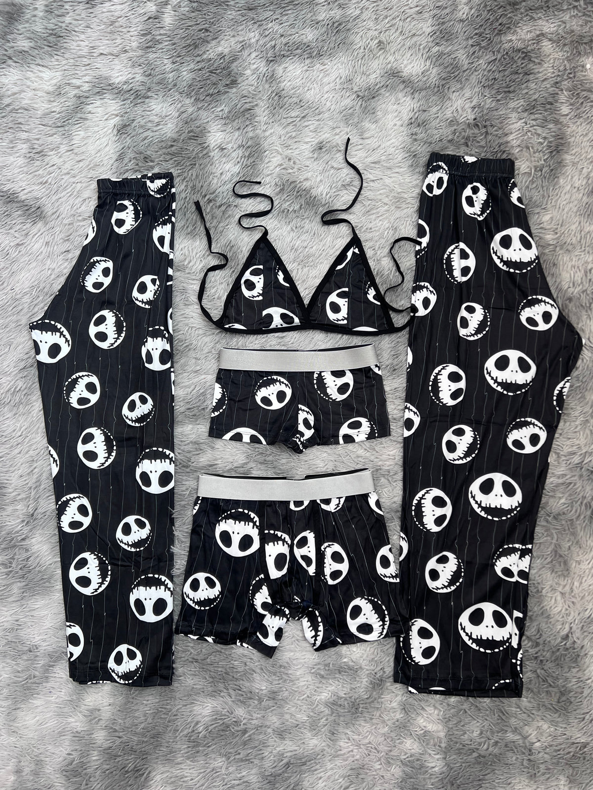 Jack Líneas Finas Pijama De 5 Piezas