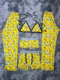 Bob Esponja Caras Chistosas Pijama De 5 Piezas