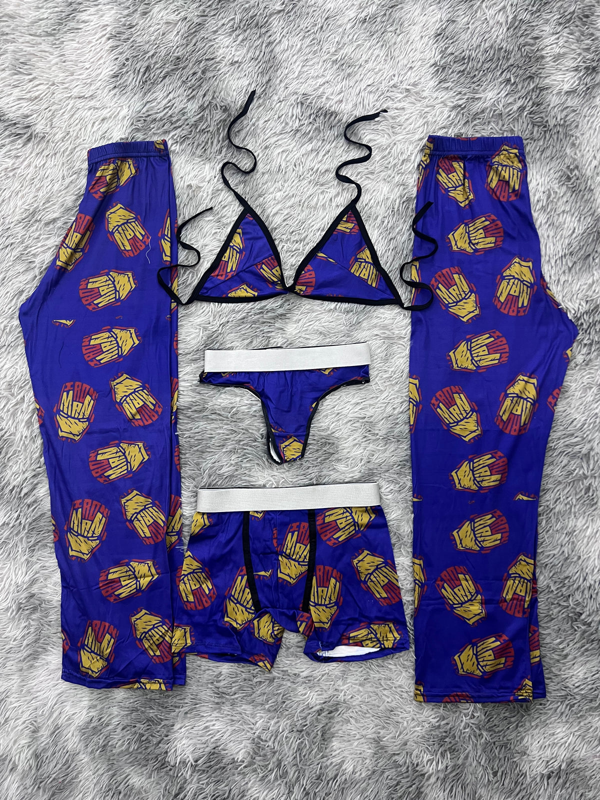 Iron Man Pijama De 5 Piezas