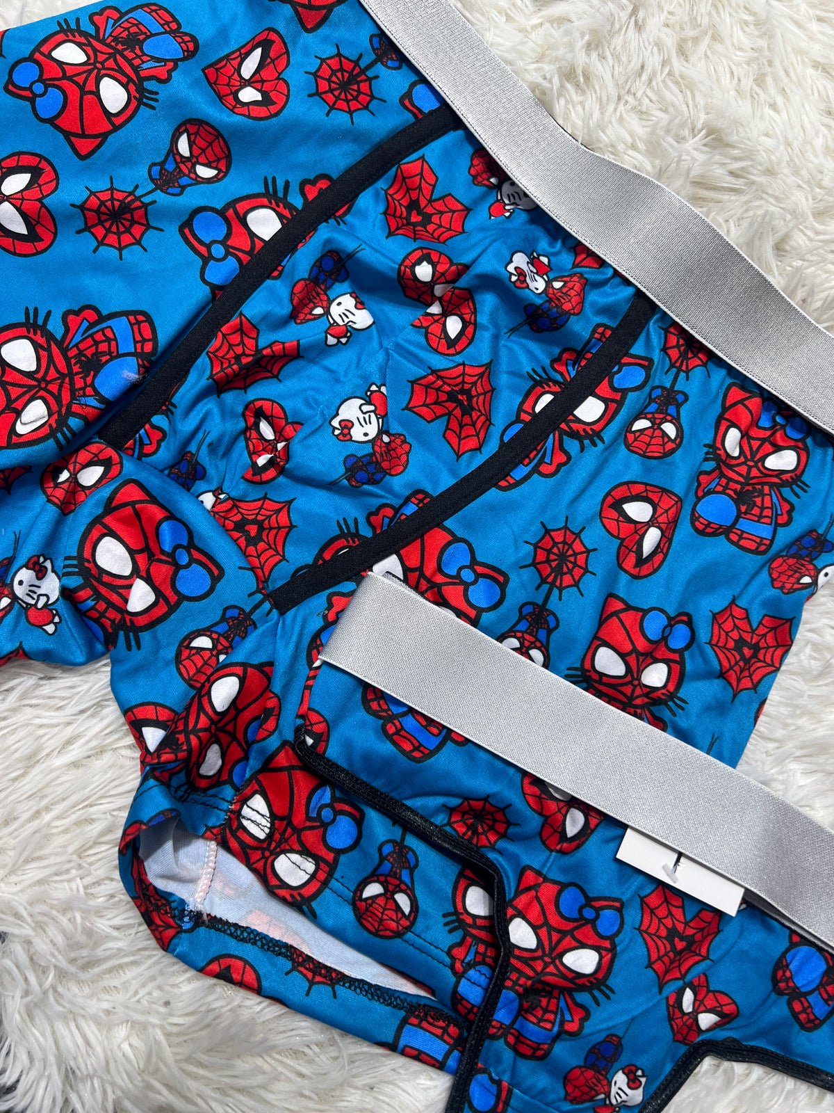 Spider Kitty Azul Duo XL Con Tanga