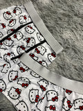 Hello Kitty Caras Fondo Blanco Duo Con Boxer Unitalla