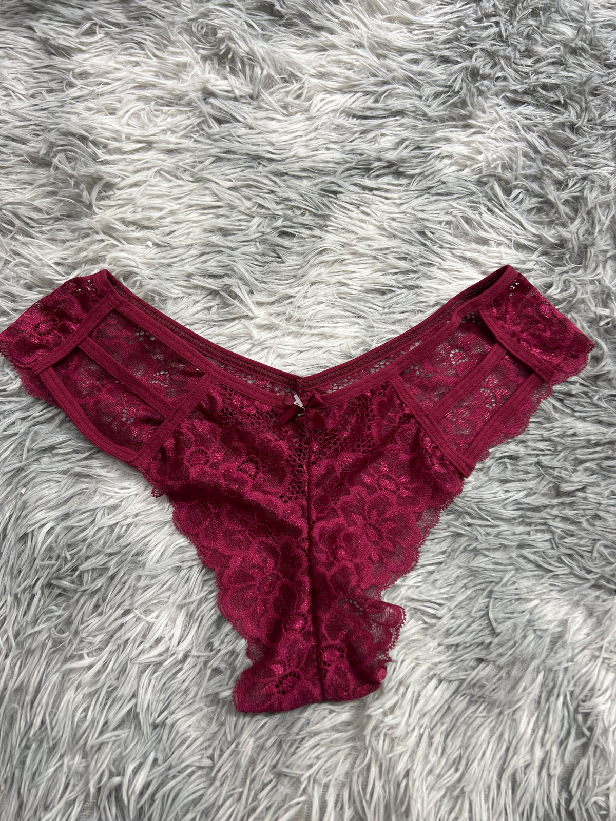 Líneas Delanteras Vino Tanga De Dama