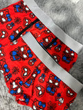 Spider Kitty Rojo Duo Con Boxer Unitalla