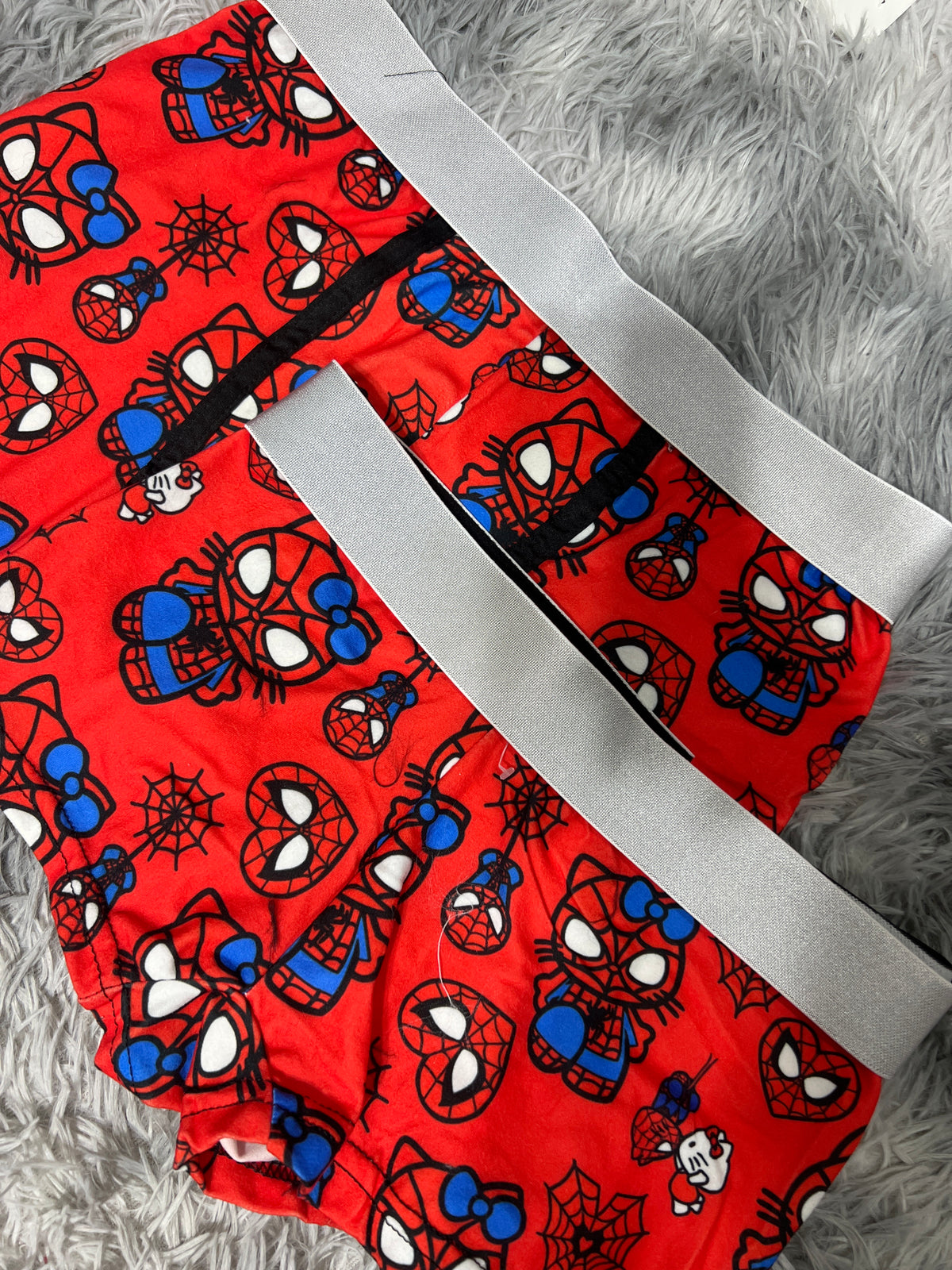 Spider Kitty Rojo Duo Con Boxer Unitalla