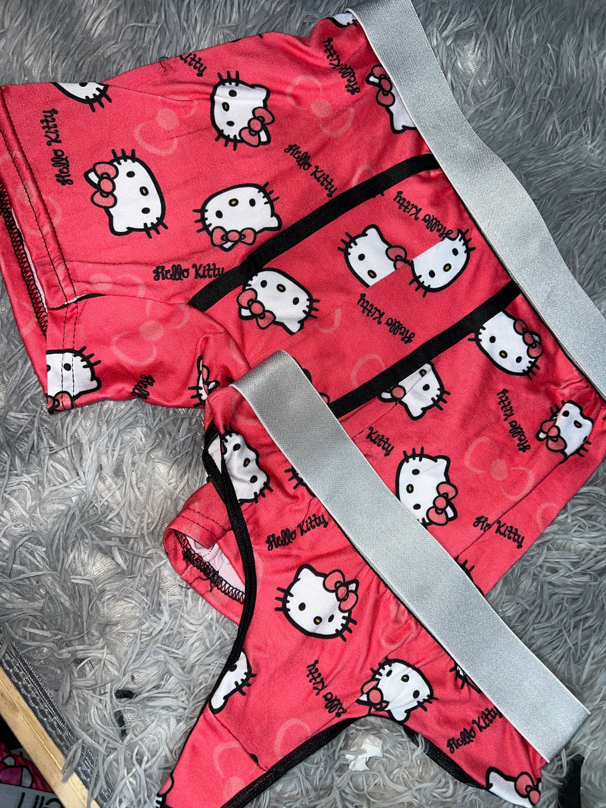Hello Kitty Caras Duo Unitalla Con Tanga
