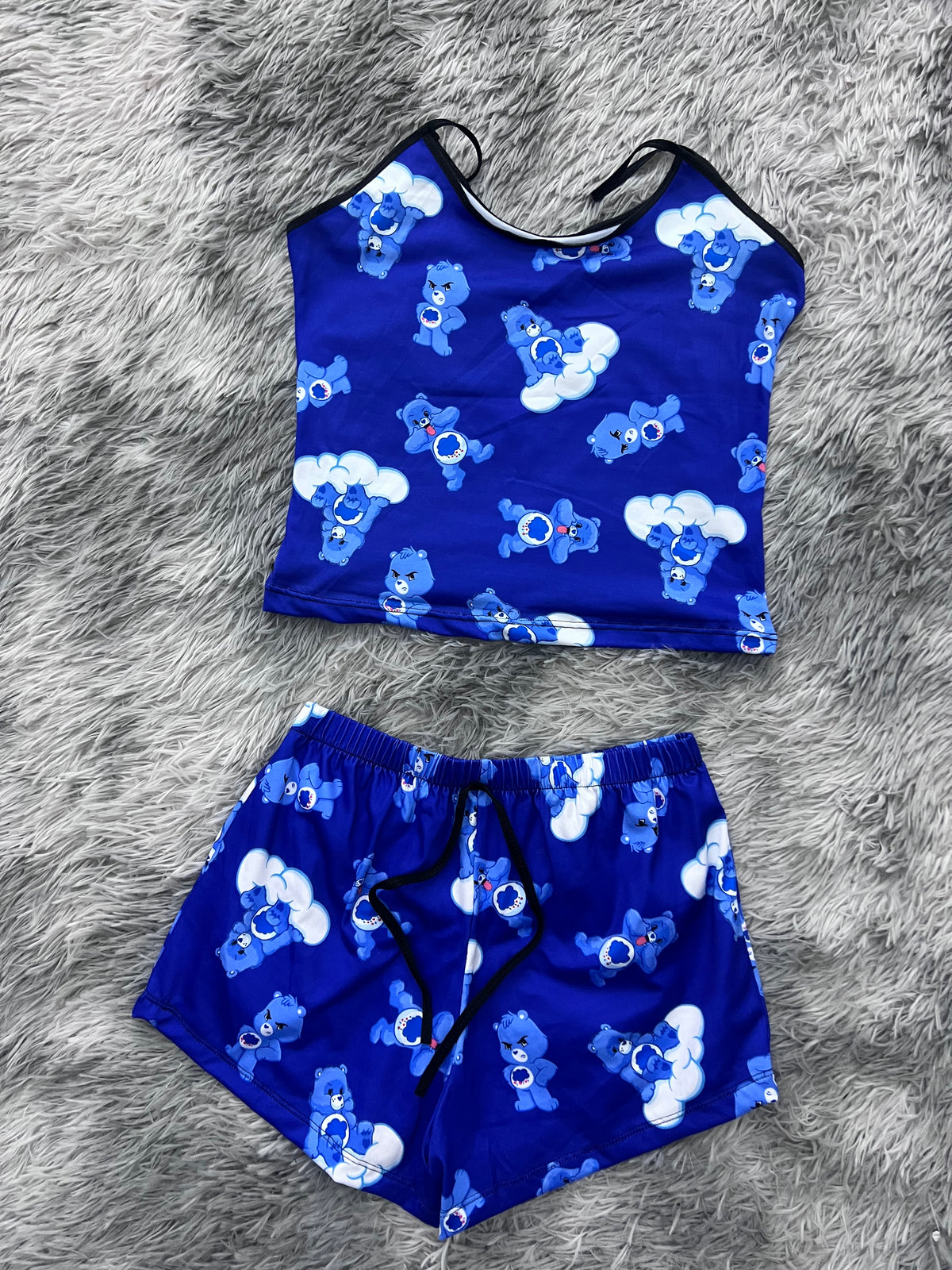 Ositos Cariñositos Osito O Azul Rey Blusa Con Short