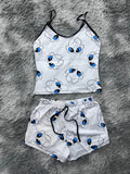 Dragón Furia Luminosa Blusa Con Short