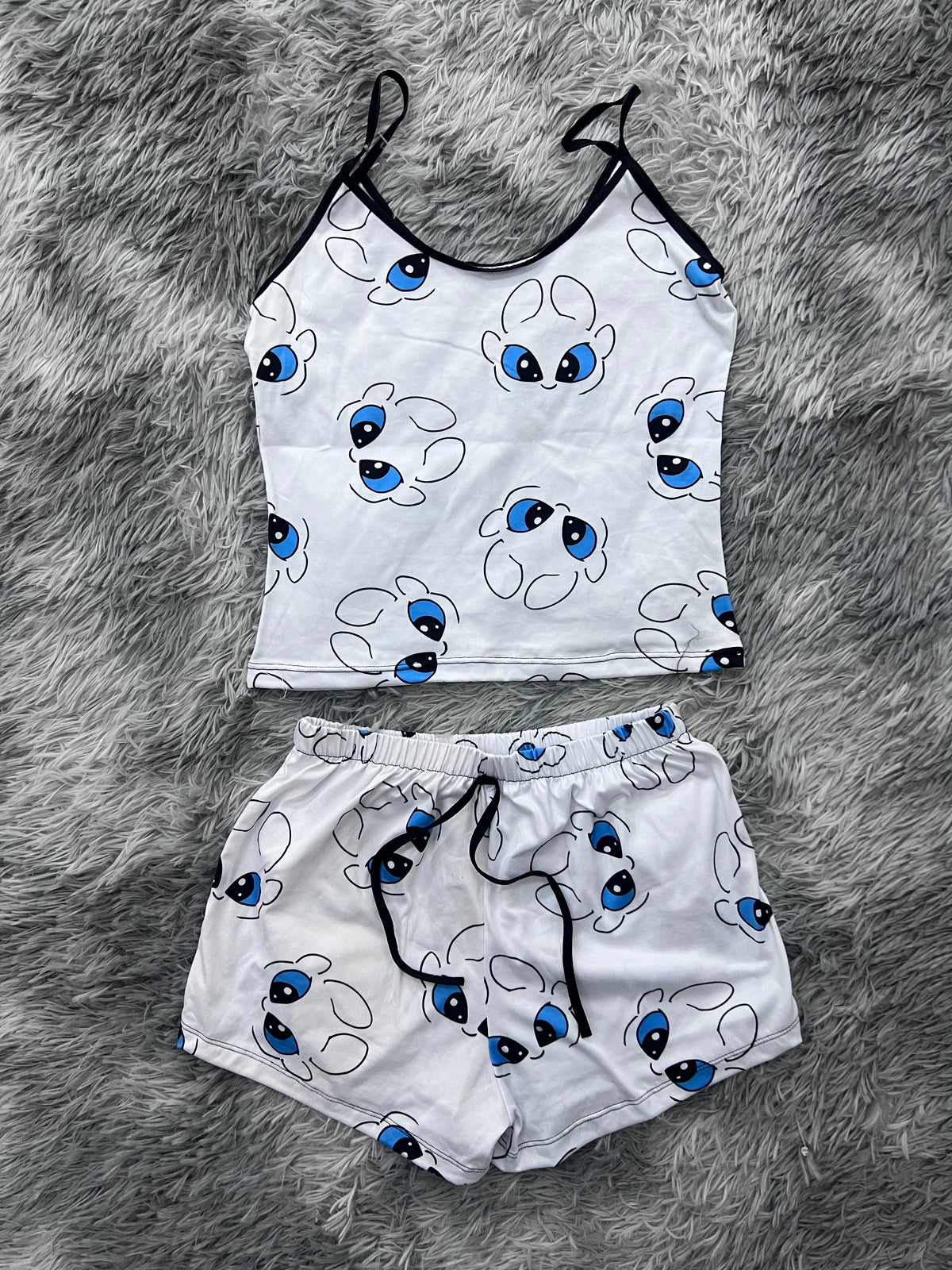 Dragón Furia Luminosa Blusa Con Short