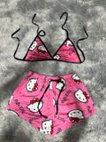 Hello Kitty Cara Y Moños Top Con Short Brush