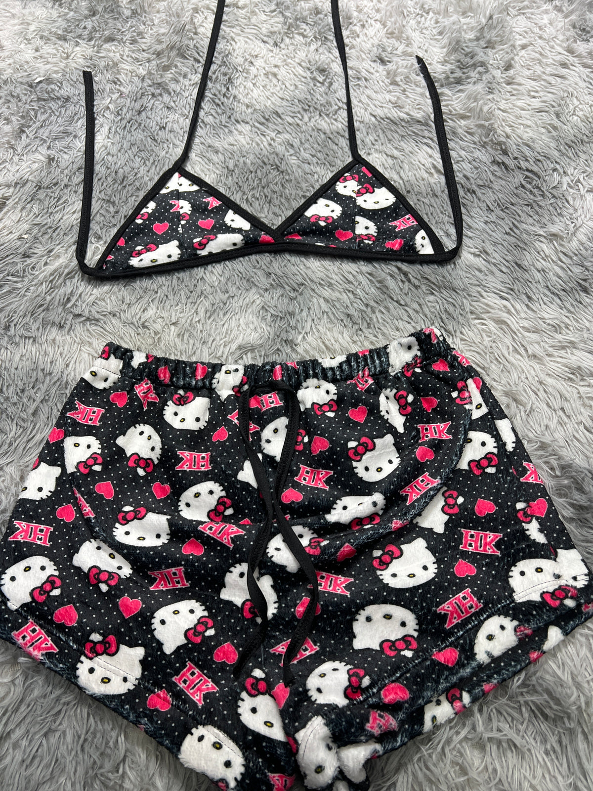 Hello Kitty Top Con Short Afelpado