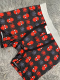 Spiderman Arañas Gris Y Rojas Fondo Negro Boxer Hombre Unitalla
