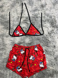 Hello Kitty Vaquera Top Con Short Brush