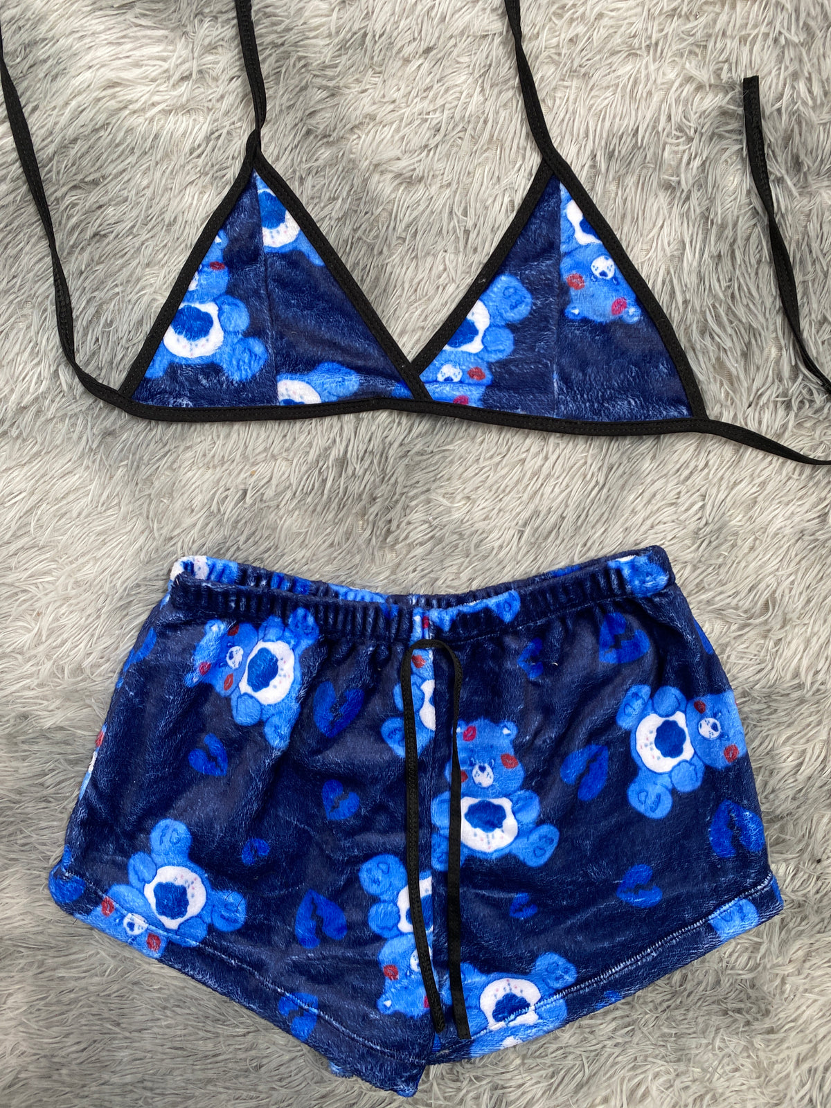Ositos Cariñositos Osito O Azul Top Con Short Brush