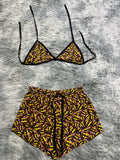 Batman Pequeno Top Con Short Brush