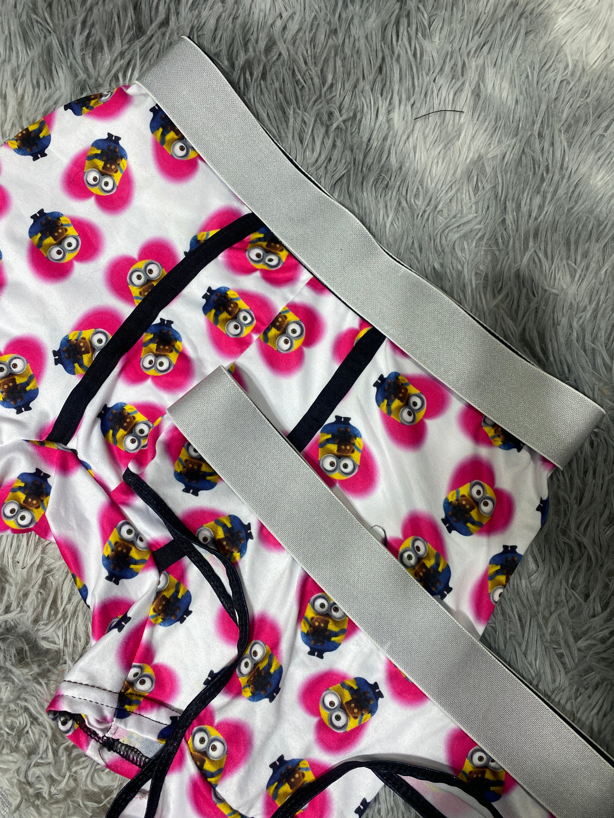 Minions Corazón Duo Unitalla Con Tanga