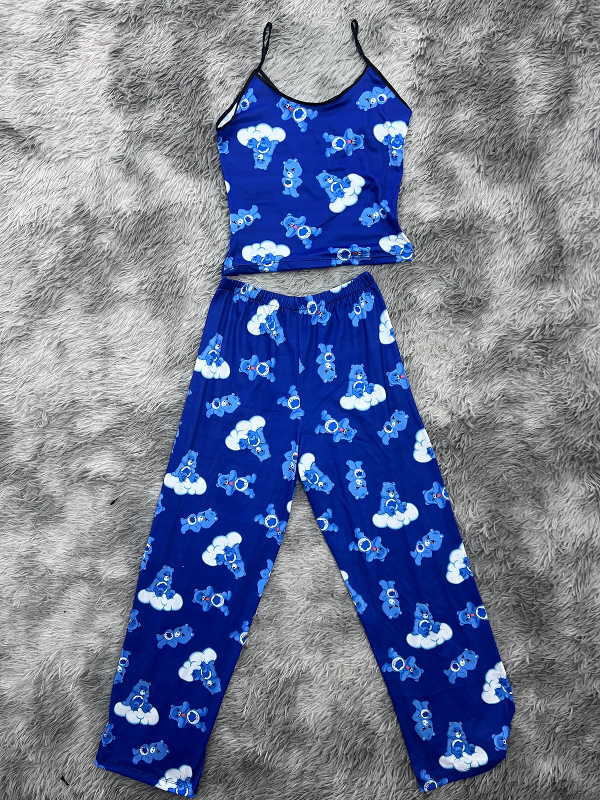 Ositos Cariñositos Osito O Fondo Azul Blusa Con Pantalón