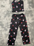Spiderkitty beso Blusa Con Pantalón