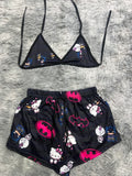 Hello Kitty Y Batman Top Con Short Brush