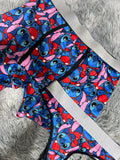 Stitch Corazones Tanga Duo XL Con Tanga