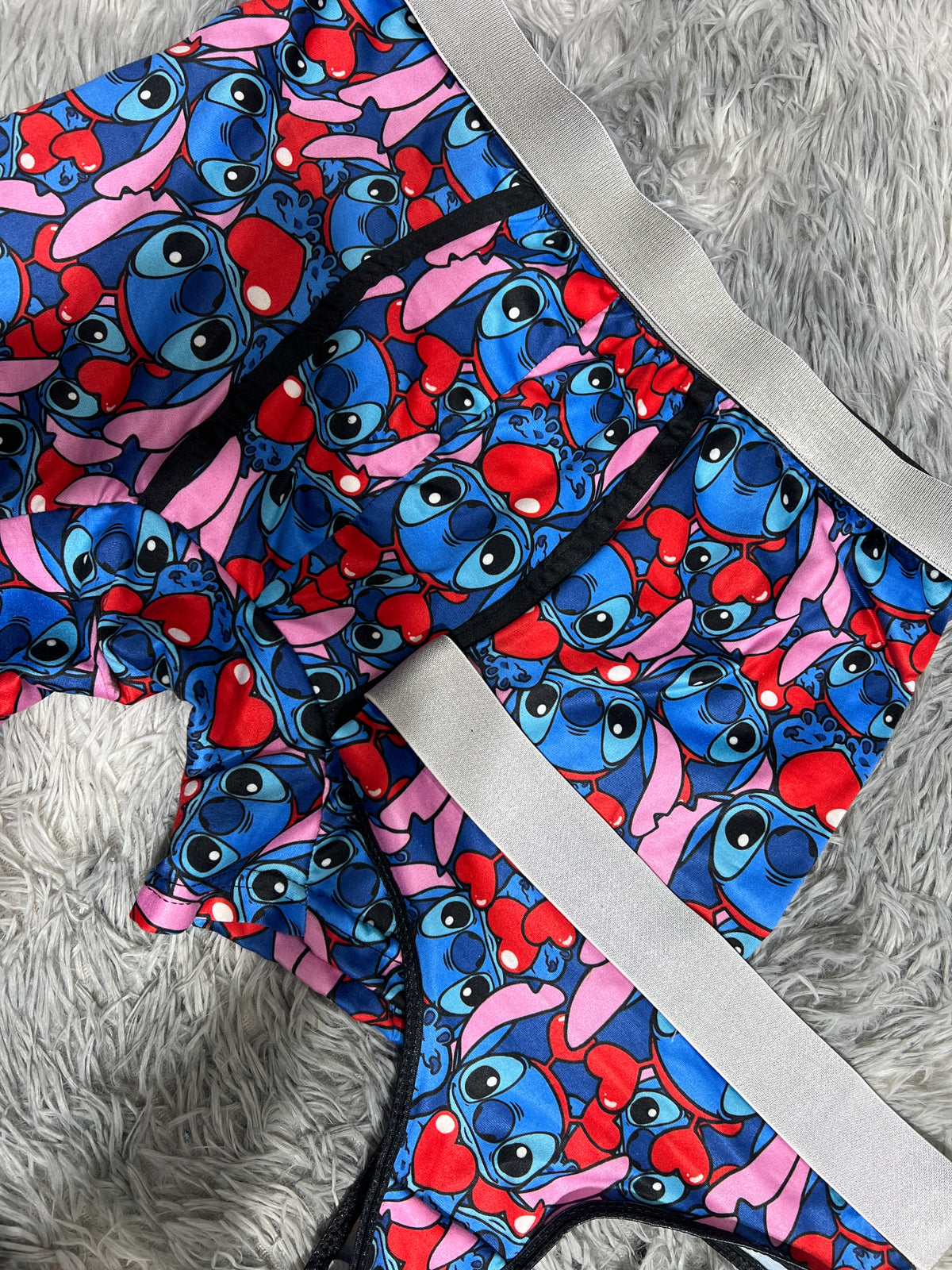 Stitch Corazones Tanga Duo XL Con Tanga