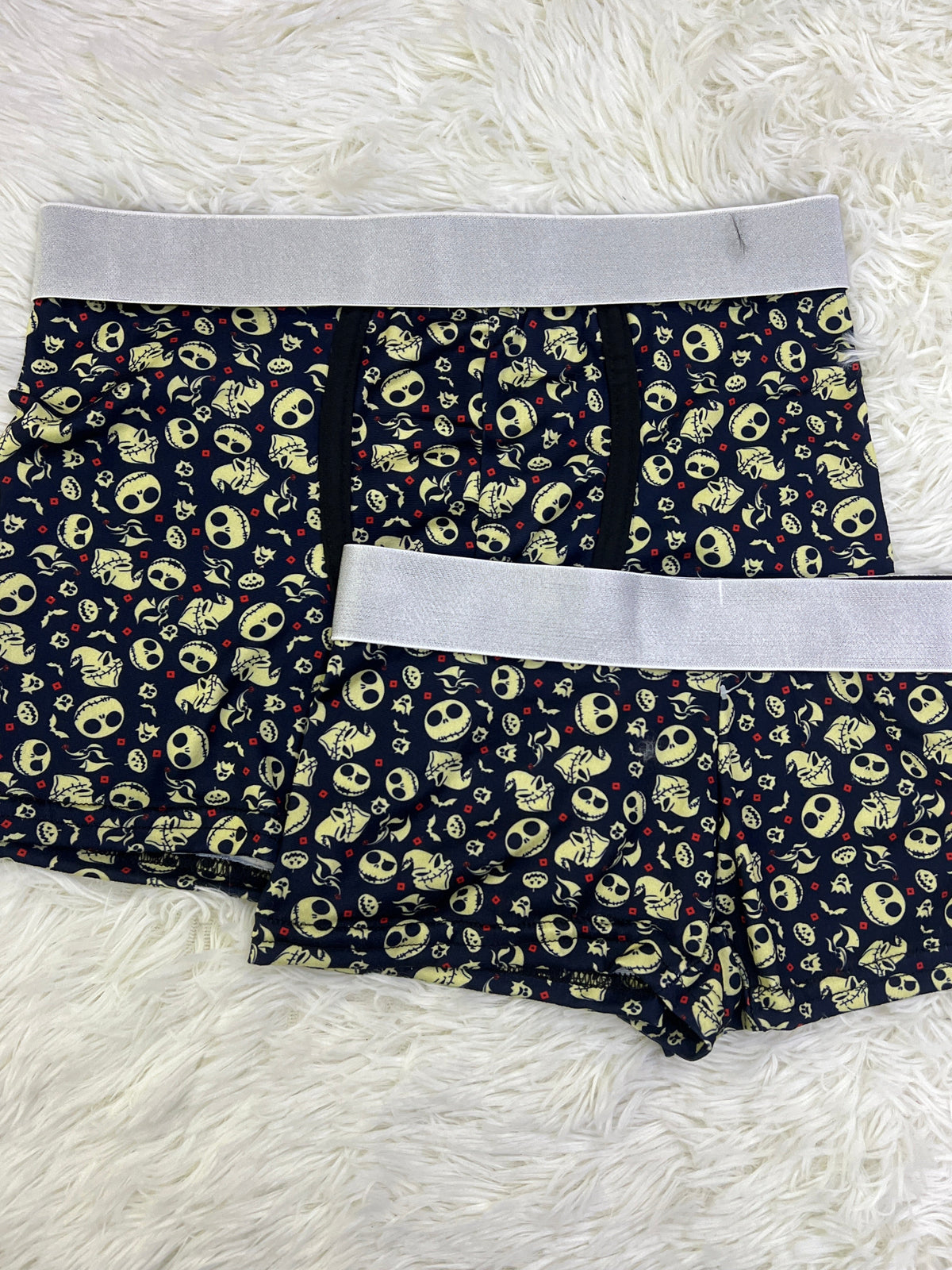 Jack Y Oogie Boogie Estampado Mini Boxer Con Boxer Xl