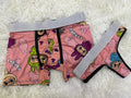 Labubu Rosa Duo XL Con Tanga