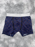 Gucci Azul Marino Con Dorado Boxer Hombre Unitalla