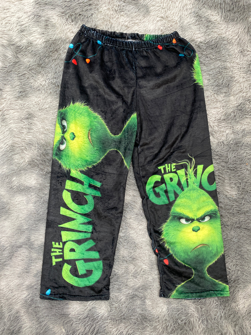 Grinch fondo negro  Pantalón De Pijama Caballero