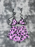 Kuromi Corazones Top Con Short Brush