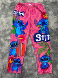 Stitch Rosa Pantalón De Pijama Dama