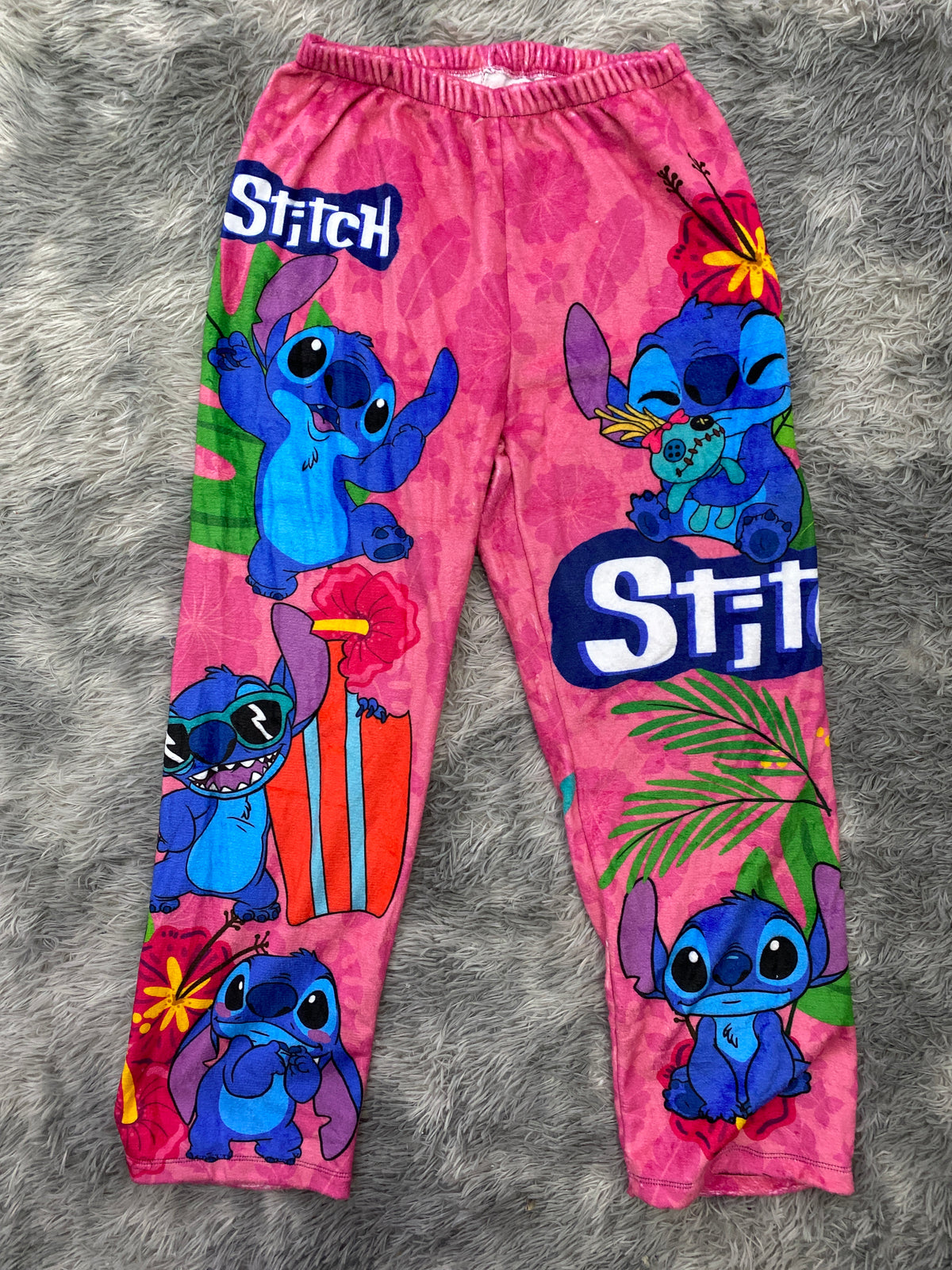 Stitch Rosa Pantalón De Pijama Dama