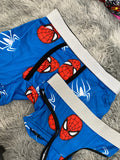 Spiderman Azul Duo XL Con Tanga