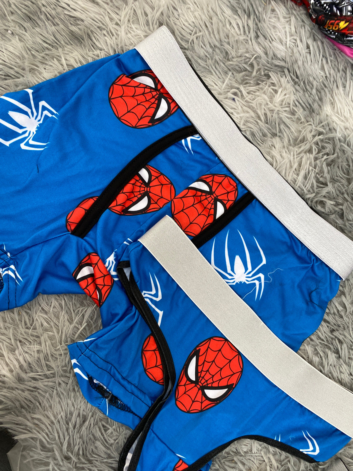 Spiderman Azul Duo XL Con Tanga
