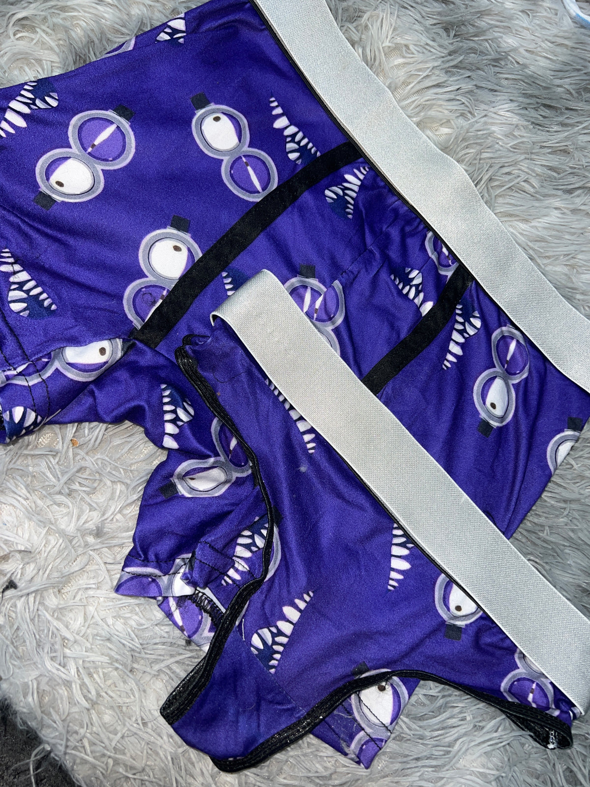 Minions Morado Duo Unitalla Con Tanga