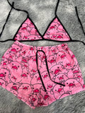 Pato Gravitty Falls Top Con Short Afelpado