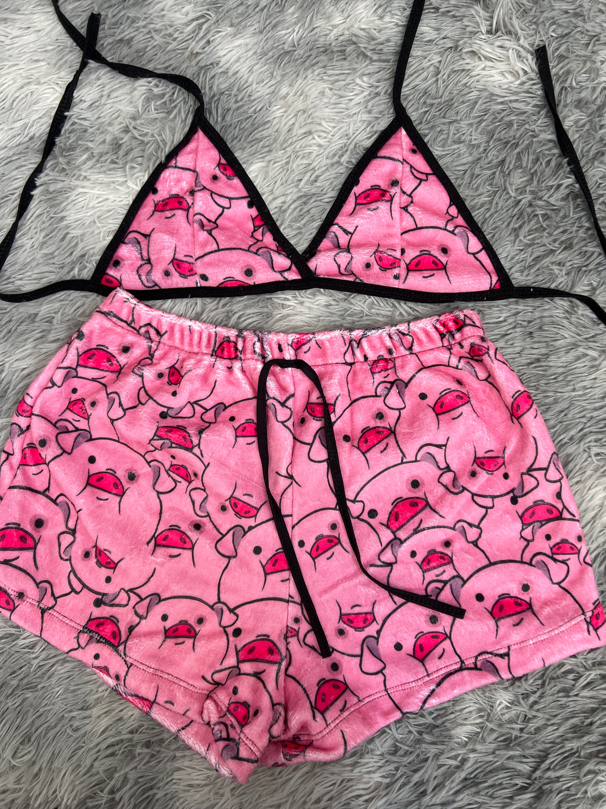 Pato Gravitty Falls Top Con Short Afelpado